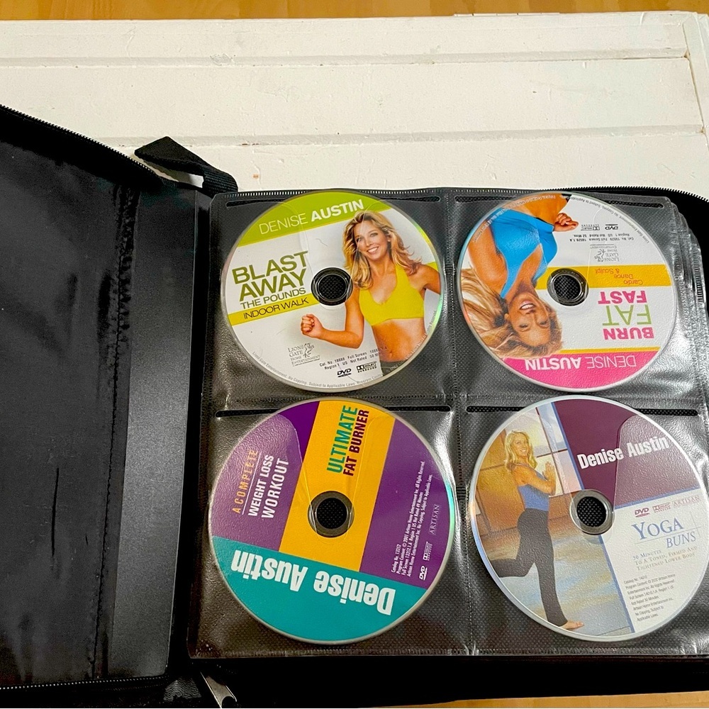 Fitness DVD lot over 120 dvd